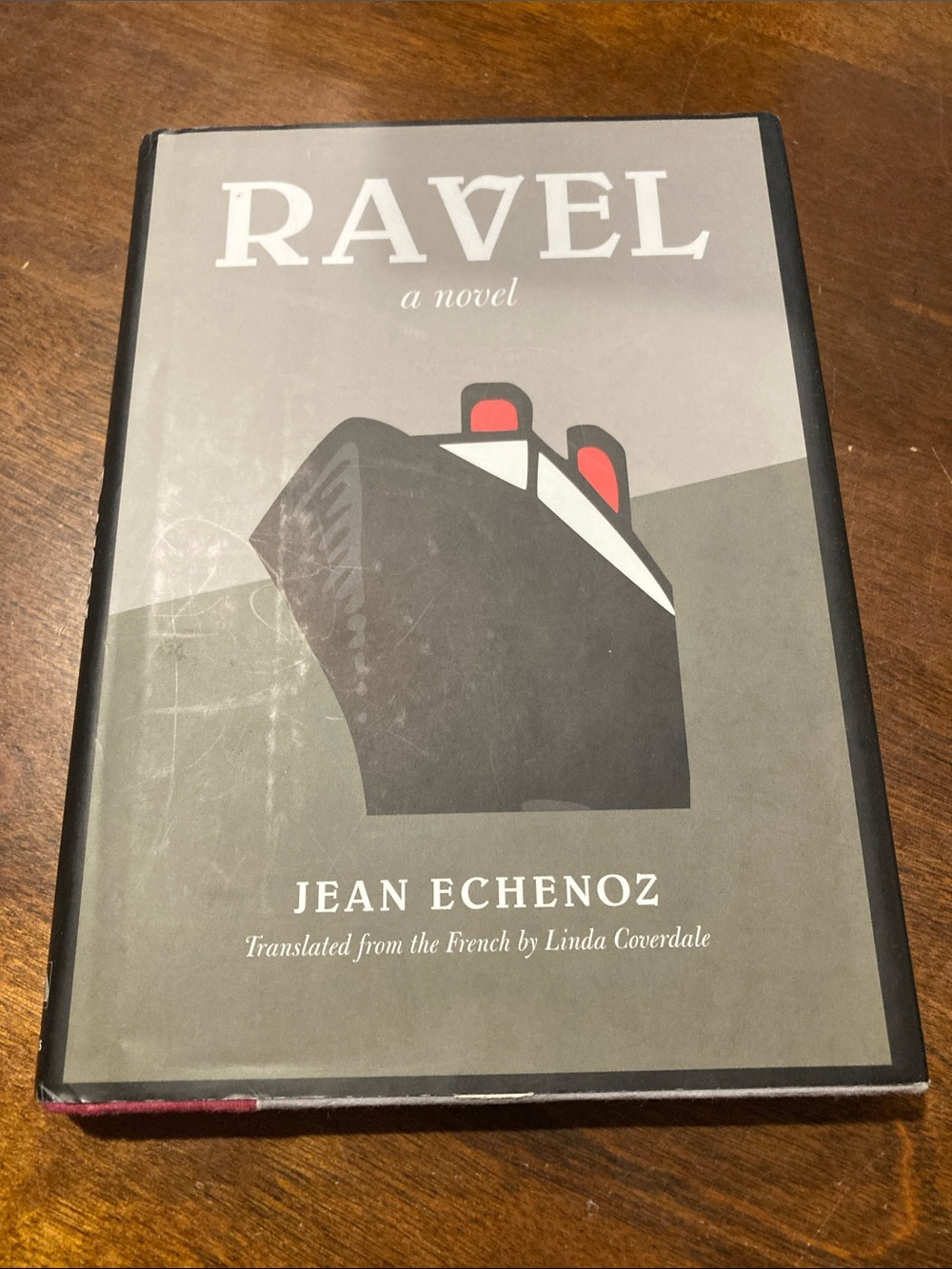 Ravel — Gray Hardcover Novel by Jean Echenoz